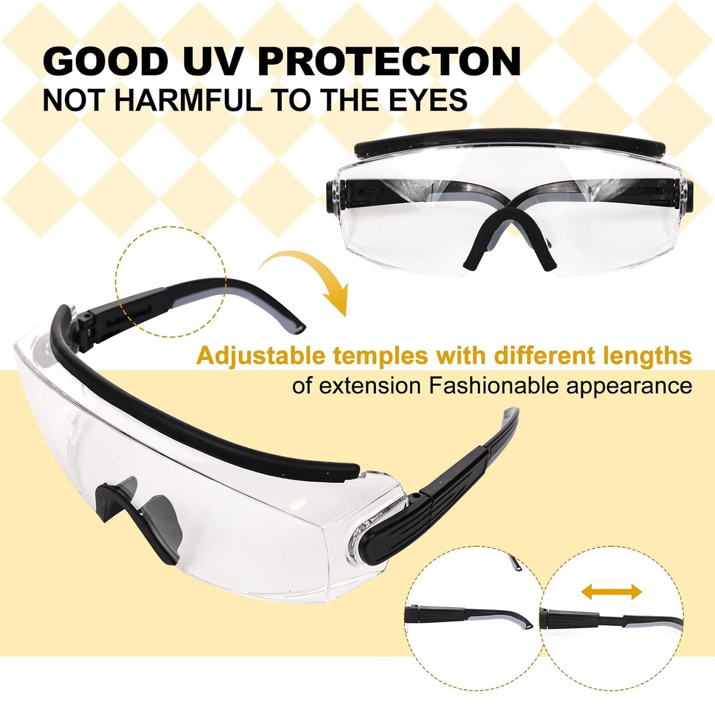 False Eyelashes UV Light Set