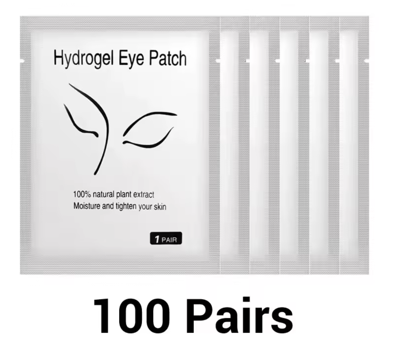 Eyelash Extension Under Eye Stickers.