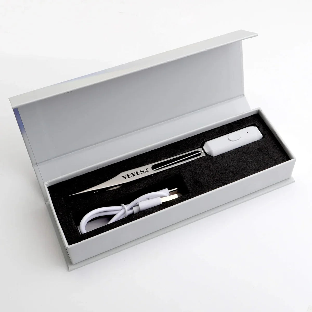 Japanese Stainless Steel  LED Light Lash Tweezers