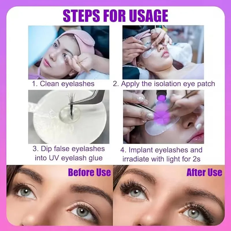 NEW LED UV EYELASH SYSTEM 2025