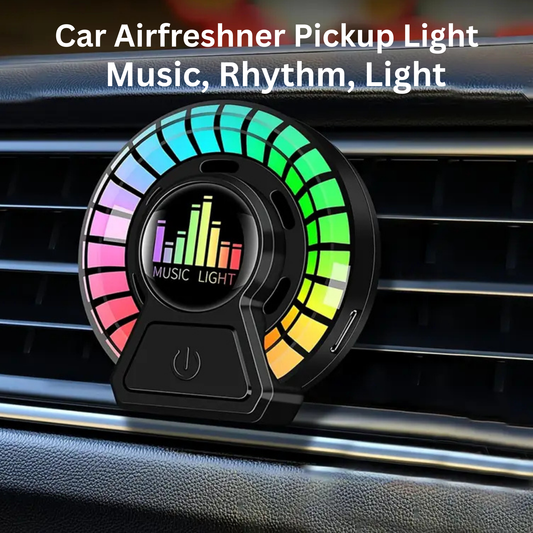 Automobile Aromatherapy Air Vent Light Pickup Voice Control Rhythm Lamp